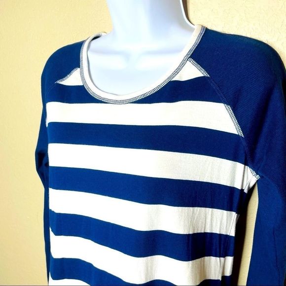 Tommy Hilfiger Long Sleeve Striped Shirt Dress | M - Picture 4 of 10